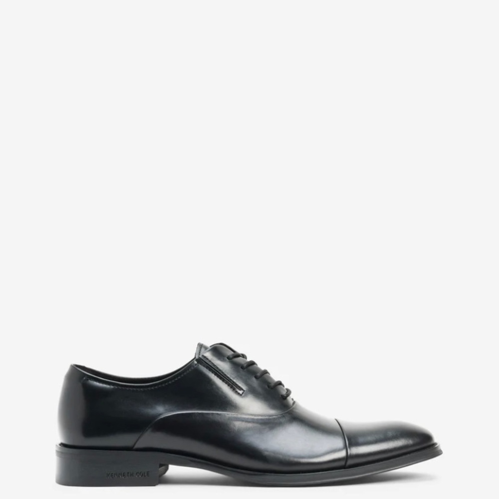 Kenneth Cole Tully Cap Toe Oxford Shoe, Black